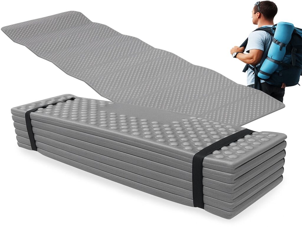 MATA SKŁADANA KARIMATA 180x60 - szary