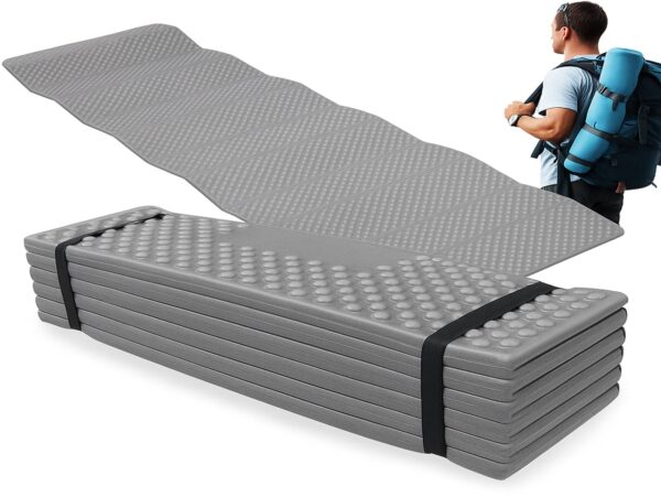 MATA SKŁADANA KARIMATA 180x60 - szary