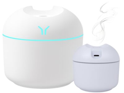 NAWILŻACZ POWIETRZA USB 250ML - biały