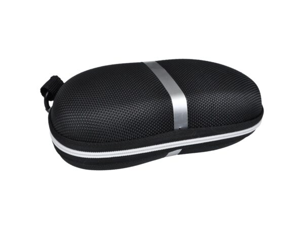 OKULARY PRZECIWSŁONECZNE MĘSKIE UV ETUI - czarny ze złotym