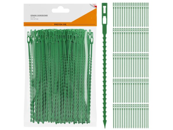 OPASKI DO KWIATÓW REGULOWANE 17CM 100SZT