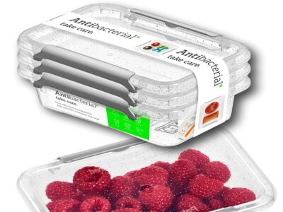 ORPLAST POJEMNIK DO ŻYWNOŚCI ANTIBACTERIAL 0,35L 3SZT