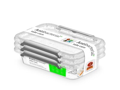 ORPLAST POJEMNIK DO ŻYWNOŚCI ANTIBACTERIAL 0,35L 3SZT