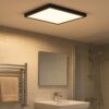 PANEL LAMPA LED PLAFON 29CM 24W - czarny