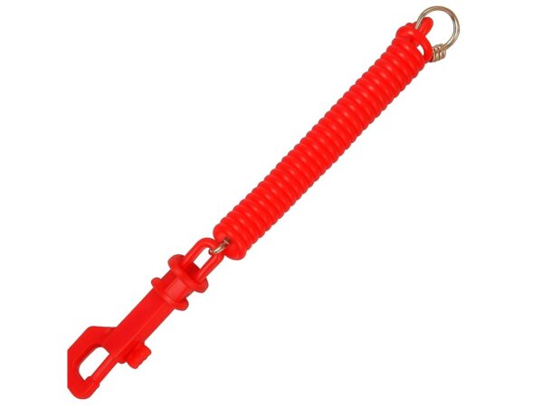 PIŁKA NA SPRĘŻYNIE - czerwona