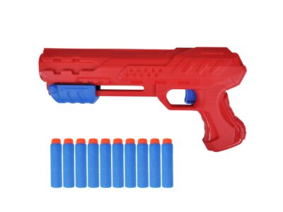 PISTOLET NA STRZAŁKI - czerwony
