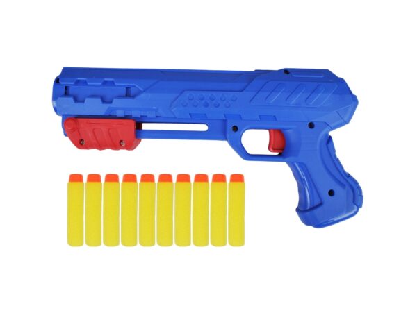PISTOLET NA STRZAŁKI - niebieski