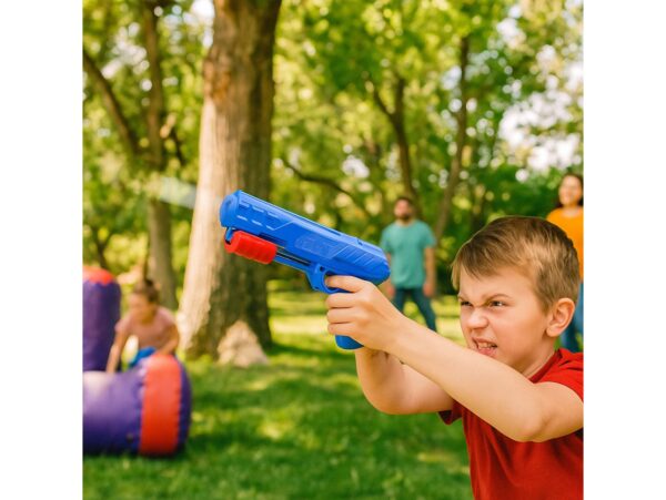 PISTOLET NA STRZAŁKI - niebieski