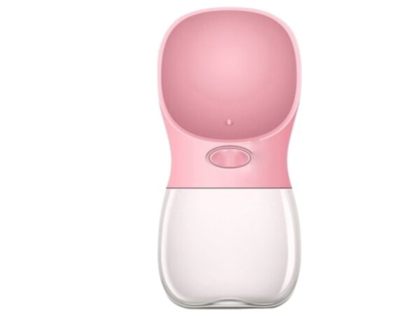 POIDŁO BUTELKA BIDON DLA PSA - różowy