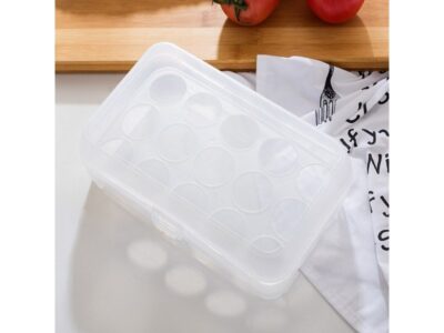 POJEMNIK NA JAJKA 15SZT - bezbarwny