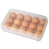 POJEMNIK NA JAJKA 15SZT - bezbarwny