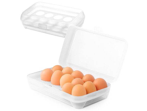 POJEMNIK NA JAJKA 15SZT - bezbarwny