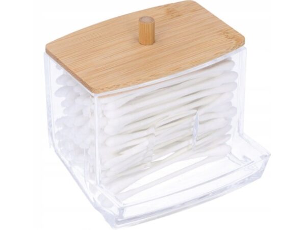 POJEMNIK NA PATYCZKI DO USZU BAMBUS