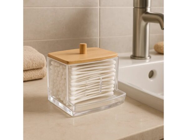 POJEMNIK NA PATYCZKI DO USZU BAMBUS