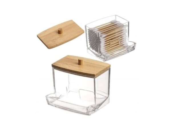 POJEMNIK NA PATYCZKI DO USZU BAMBUS