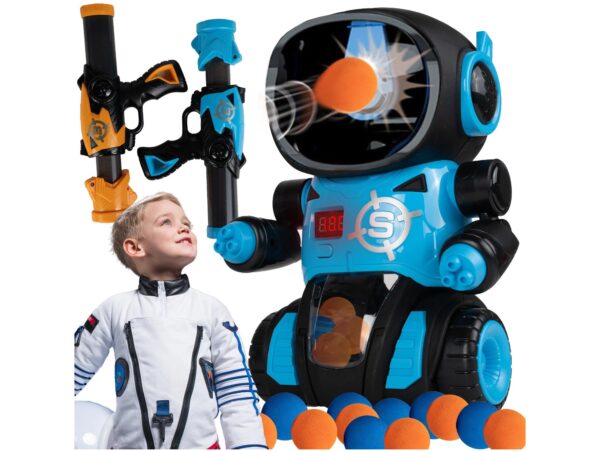 ROBOT Z PISTOLETAMI I PIŁKAMI 25,5CM