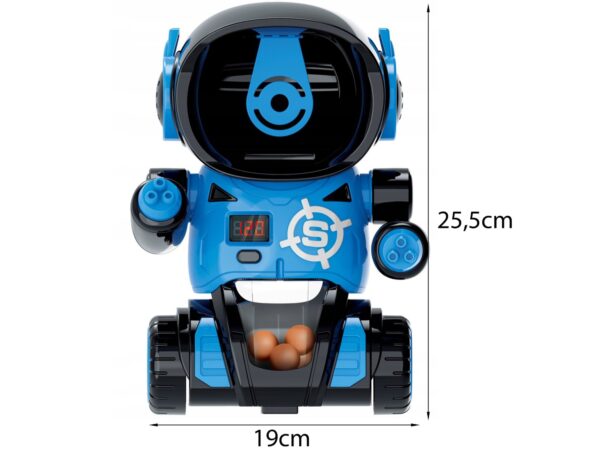 ROBOT Z PISTOLETAMI I PIŁKAMI 25,5CM