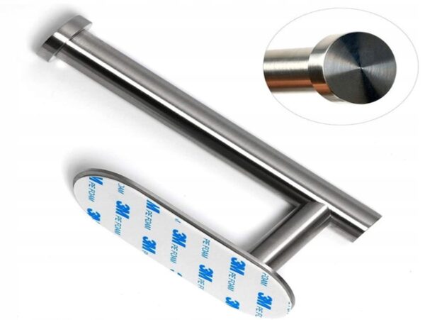 UCHWYT NA PAPIER TOALETOWY 16x8CM - srebrny