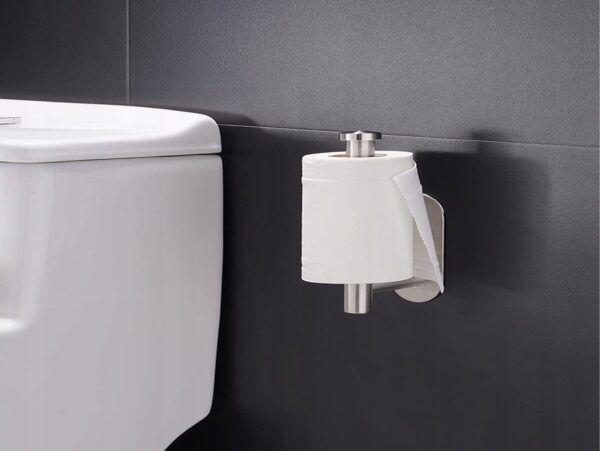 UCHWYT NA PAPIER TOALETOWY 16x8CM - srebrny