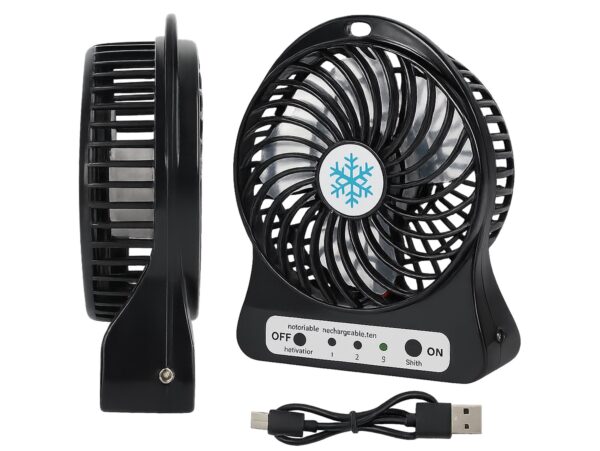 WIATRAK BIURKOWY WENTYLATOR USB TYP2