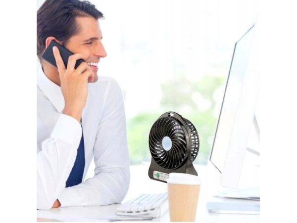 WIATRAK BIURKOWY WENTYLATOR USB TYP2