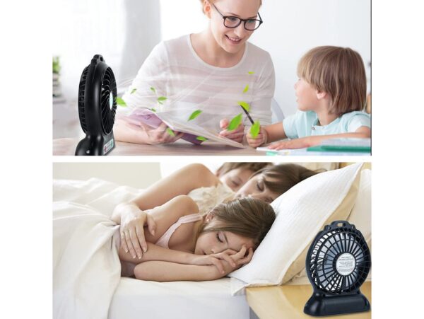 WIATRAK BIURKOWY WENTYLATOR USB TYP2