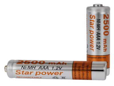 4szt x AKUMULATORKI BATERIA AAA MALE 2500mAh R3