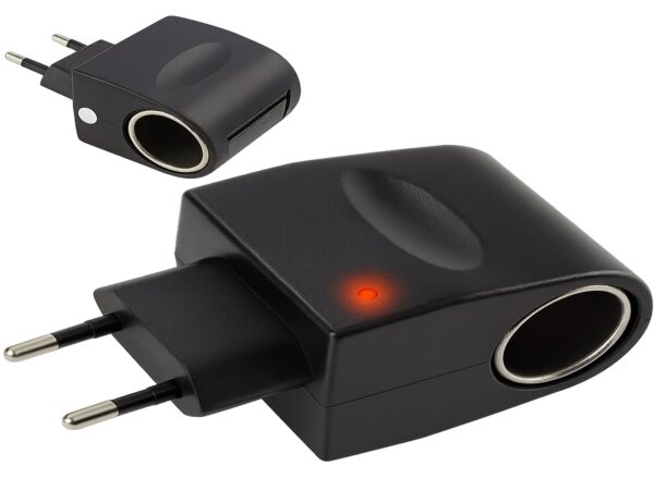 ADAPTER PRZEJŚCIÓWKA 220V 230V / 12V ZAPALNICZKI