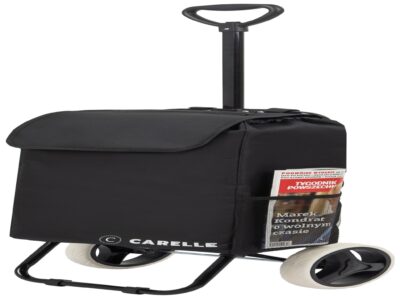CARELLE TRAVEL WÓZEK NA ZAKUPY CZARNY /TRAVEL RS-2471 CZARNY 8427080082245