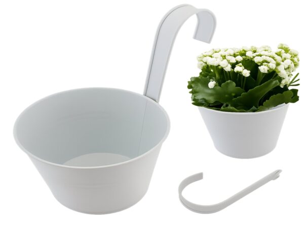 DONICZKA BALKONOWA 16CM - biały