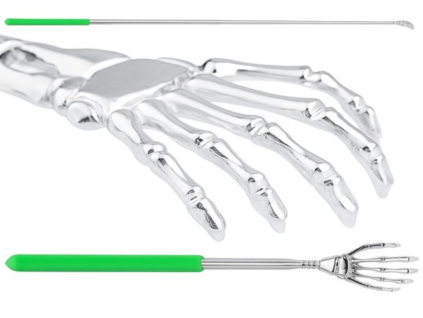 DRAPACZKA DO PLECÓW SKŁADANA TRUPIA RĄCZKA - zielony