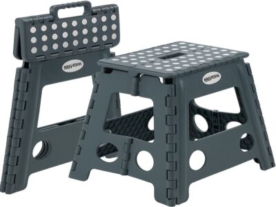 EASYFORM TABORET STOŁEK SKŁADANY 39CM - szary