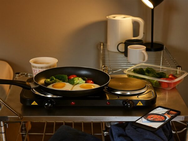 ESPERANZA KUCHENKA ELEKTRYCZNA COTOPAXI CZARNA