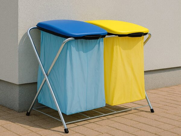 GRID MATIC 2 STOJAK NA WORKI NA ŚMIECI PODWÓJNY/GRID MATIC 2 8001579112028