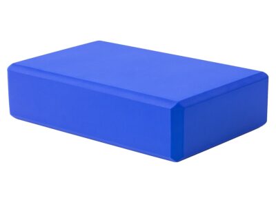 KOSTKA DO JOGI YOGI KLOCEK 23cm x 15cm x 7,5cm - niebieski