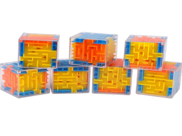 KOSTKA LABIRYNT KULKOWY 4cm