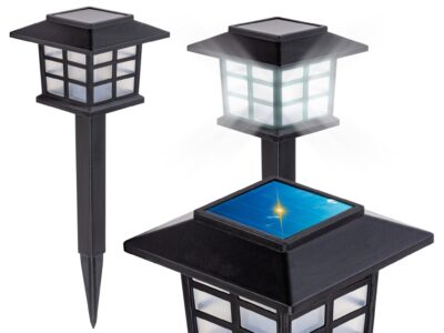 LAMPA LAMPKA SOLARNA LED LATARNIA OGRODOWA LAMPION