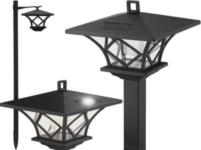 LAMPA SOLARNA OGRODOWA LATARNIA WYSOKA 1,5M