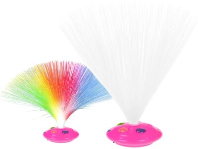 LAMPKA LAMPA UFO LED 32x10cm - różowy