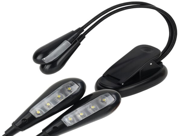 LAMPKA LED Z KLIPSEM PODWÓJNA - bez kabla