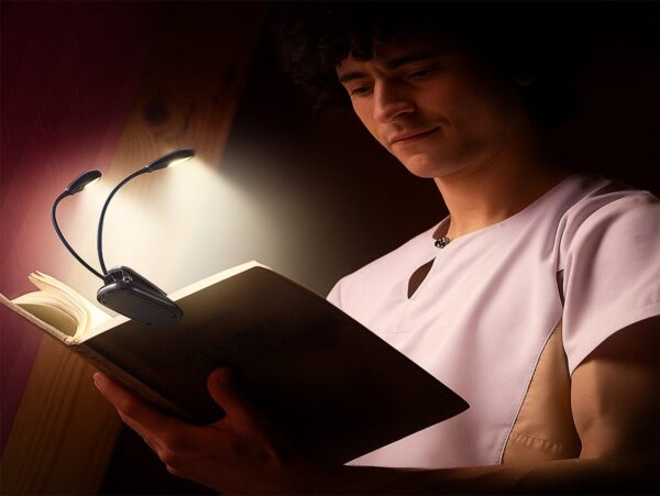 LAMPKA LED Z KLIPSEM PODWÓJNA - bez kabla