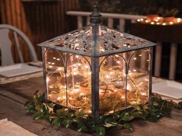 LAMPKI DRUCIKI 20 LED - biały ciepły