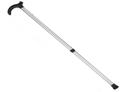 LASKA INWALIDZKA TELESKOPOWA 90cm - srebrny