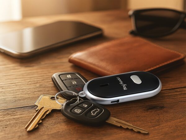 LOKALIZATOR KLUCZY BRELOK - czarny