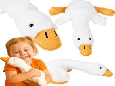 MASKOTKA PODUSZKA PLUSZAK GĘŚ 50cm
