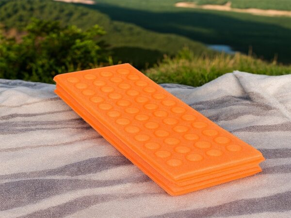 MATA DO SIEDZENIA SKŁADANA - pomarańczowy