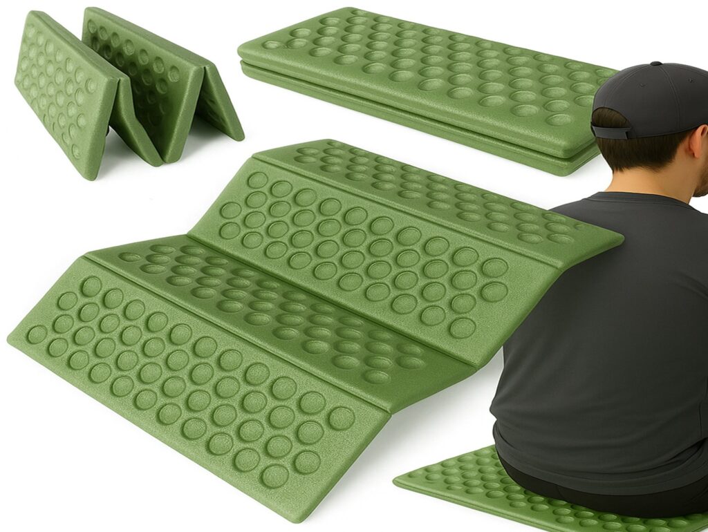 MATA DO SIEDZENIA SKŁADANA - zielony