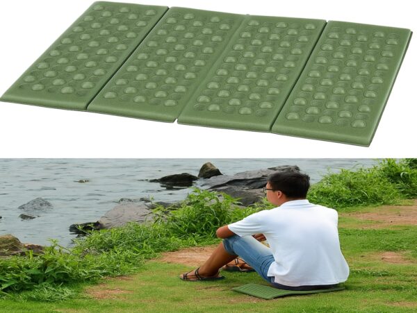 MATA DO SIEDZENIA SKŁADANA - zielony