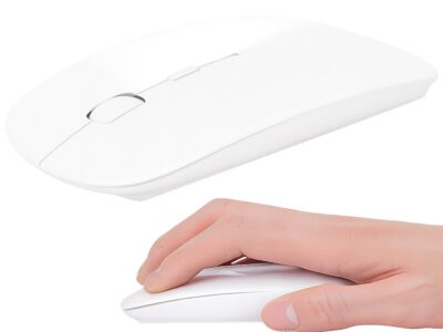 MYSZKA BEZPRZEWODOWA BLUETOOTH SLIM - biały