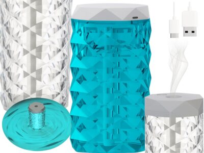 NAWILŻACZ POWIETRZA LAMPKA NOCNA LED 2W1